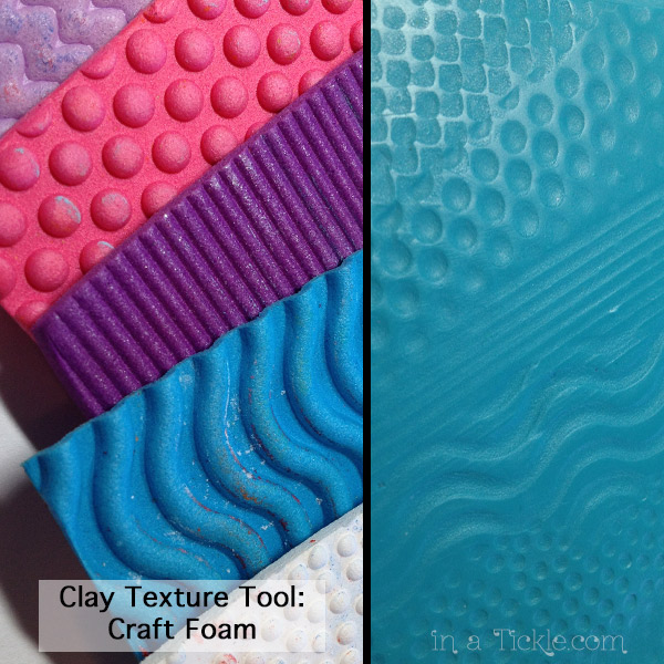 Texture Tools For Clay From Everyday Items In A Tickle