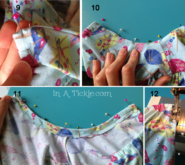 Thrifted Nightgown with Armhole Tutorial: Thoroughly Thrifty Thursday ...